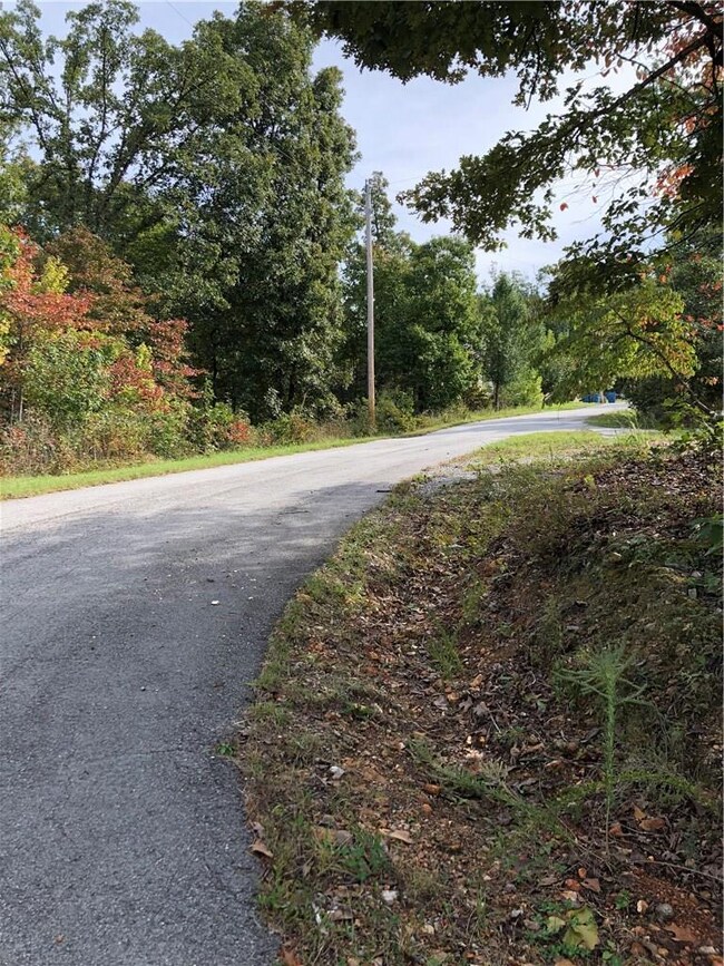 Street that services the lot