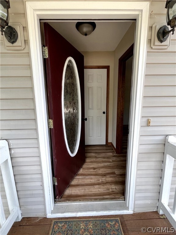 View of property entrance