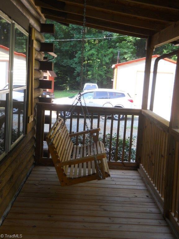 Enjoy the sound of Haw River on your front porch