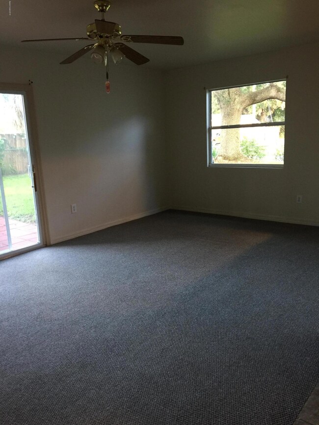family room from dining