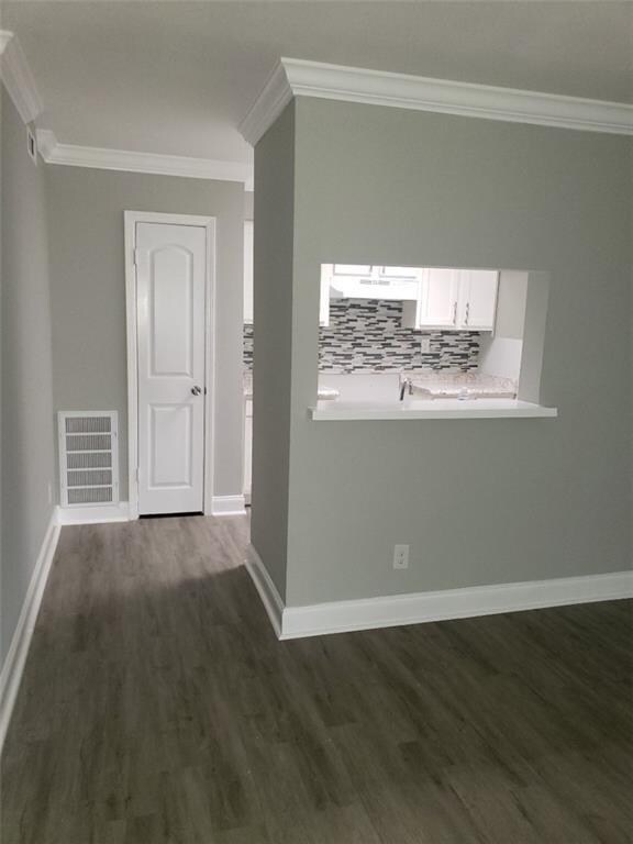 Another view of kitchen from living room
