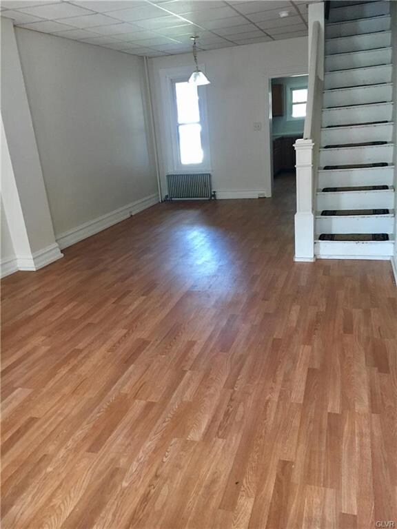 living and dining area freshly painted with new la
