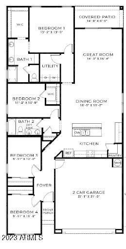 Mockingbird floorplan