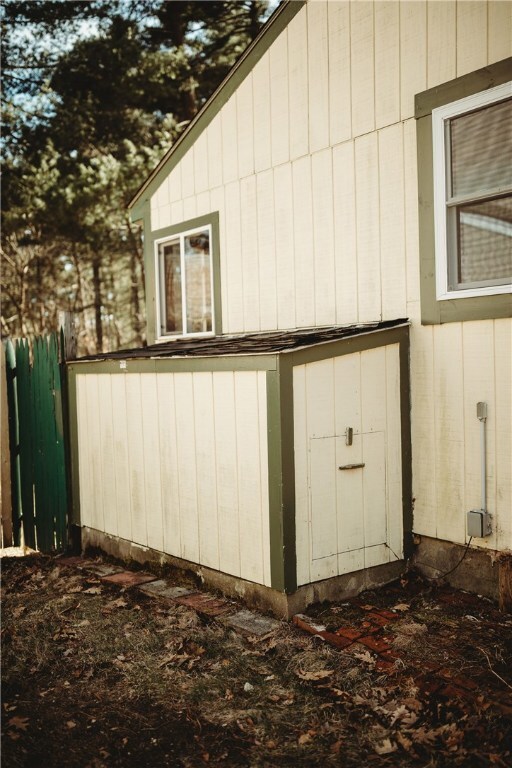outdoor covered oil tank