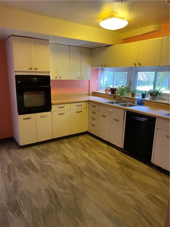 Updated kitchen flooring.
