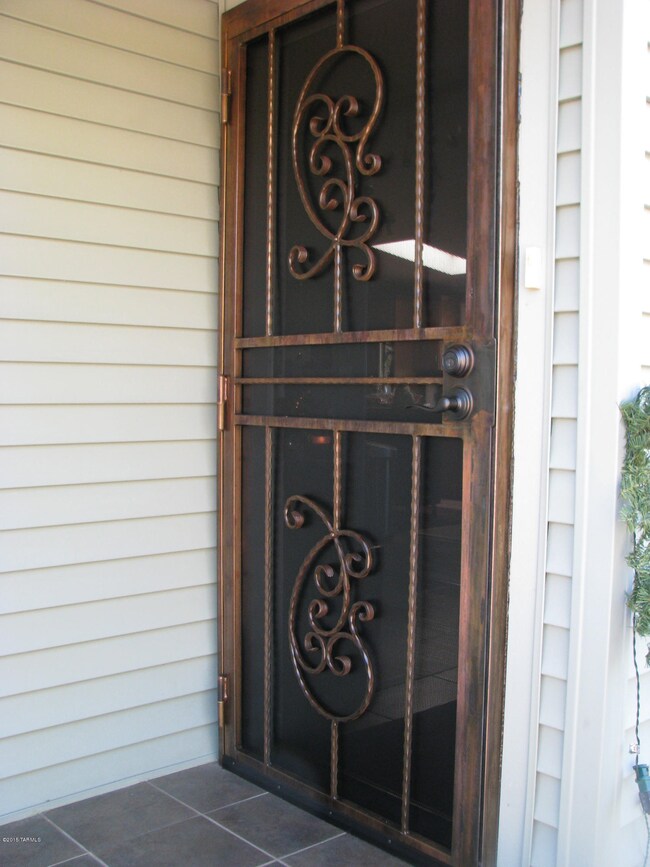 Custom Metal Front Screen Door