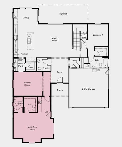 Additional Highlights Include: Multi-gen suite with separate entry.