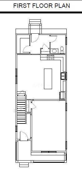 2020-07-08- First Floor Plan- 627 E 2nd