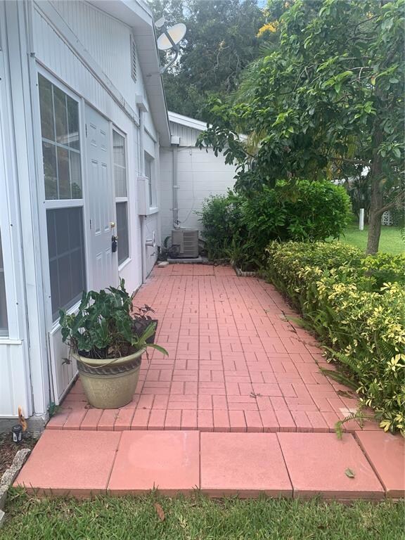 Back patio