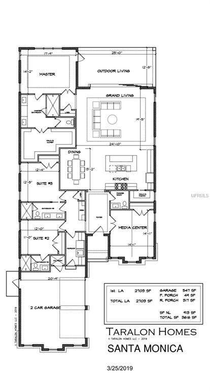 Santa Monica Floor plan