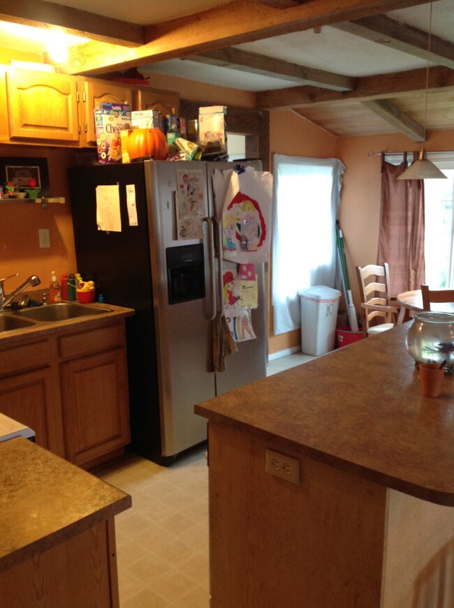 from Kitchen to dining room