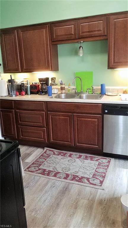 Newer kitchen and dishwasher in this unit! All appliances stay!