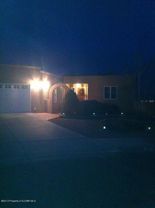 Front Entrance at Nighttime