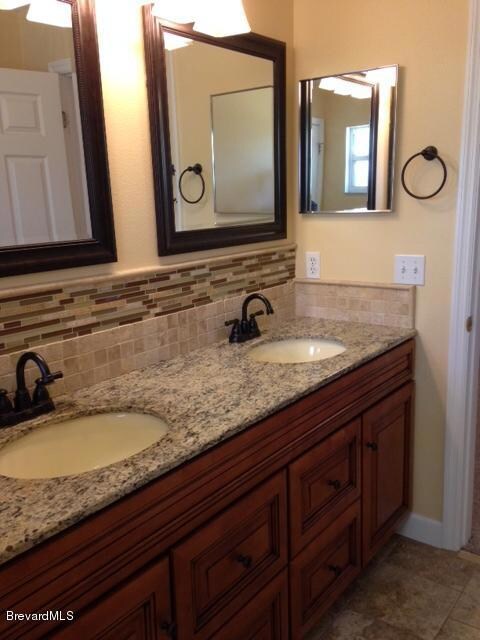 Upgraded master bath