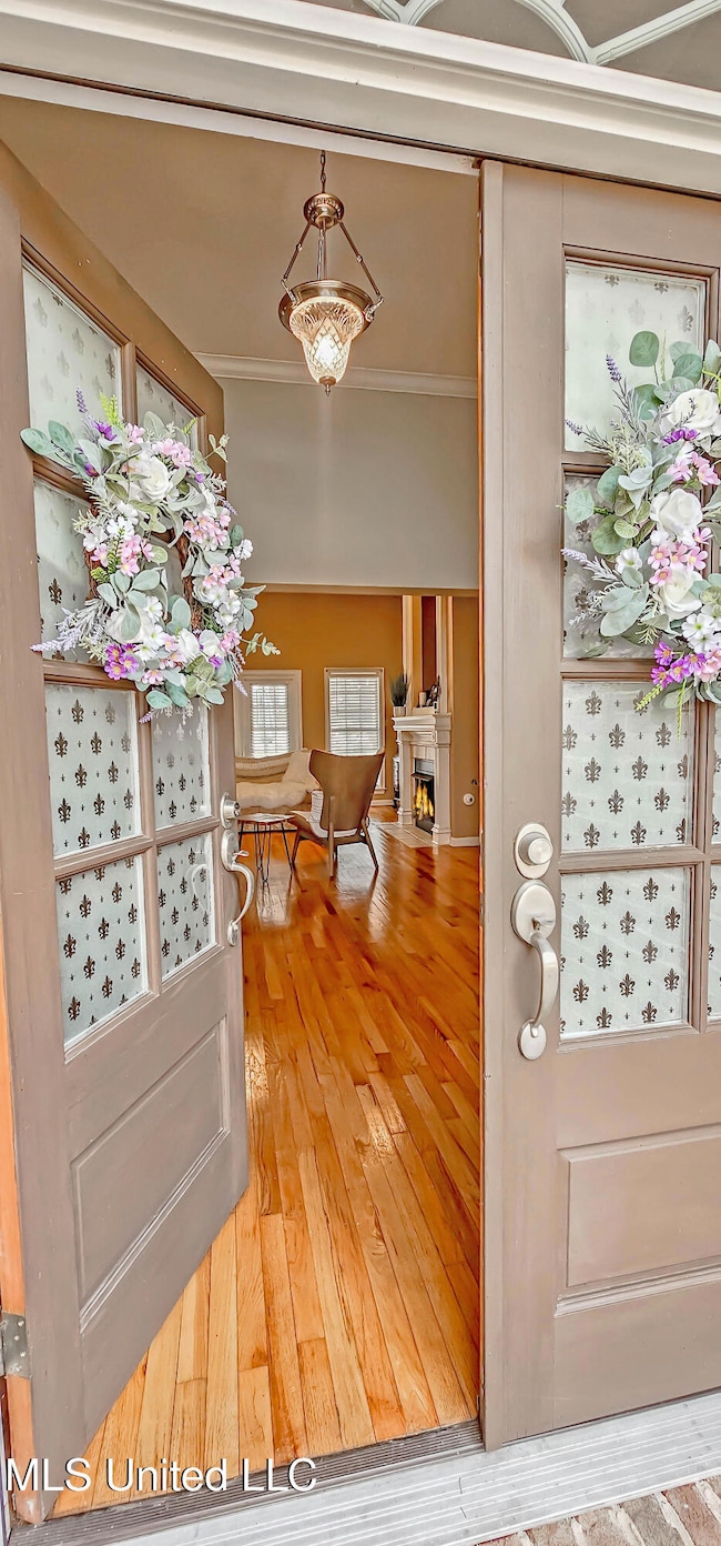 Beautiful Double Door Entry