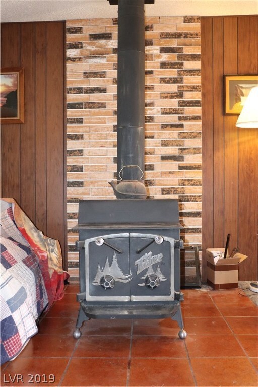 Wood Burning Fireplace