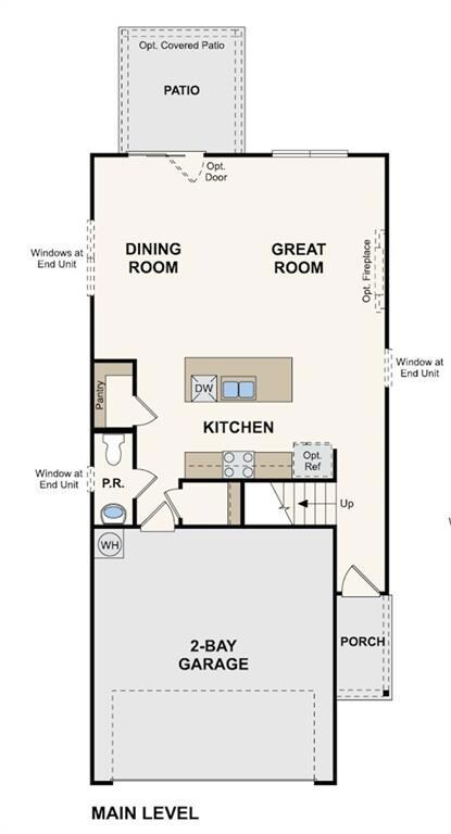 View of room layout