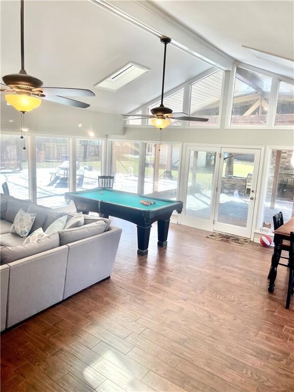 Happy bright sunroom