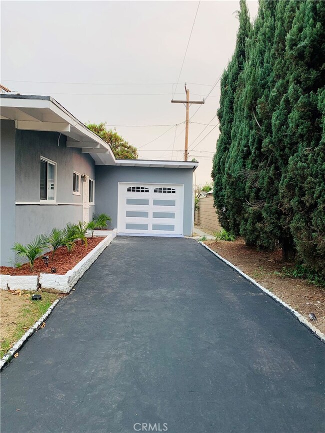 Drive way & garage