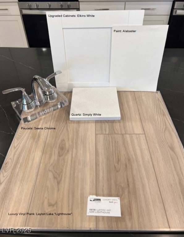 Selected finishes.