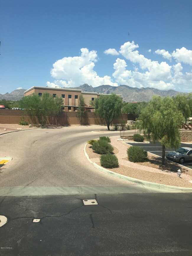 view from front of house