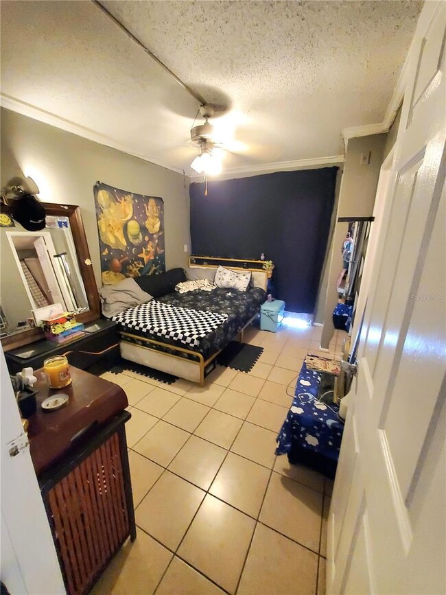 Bedroom and porch