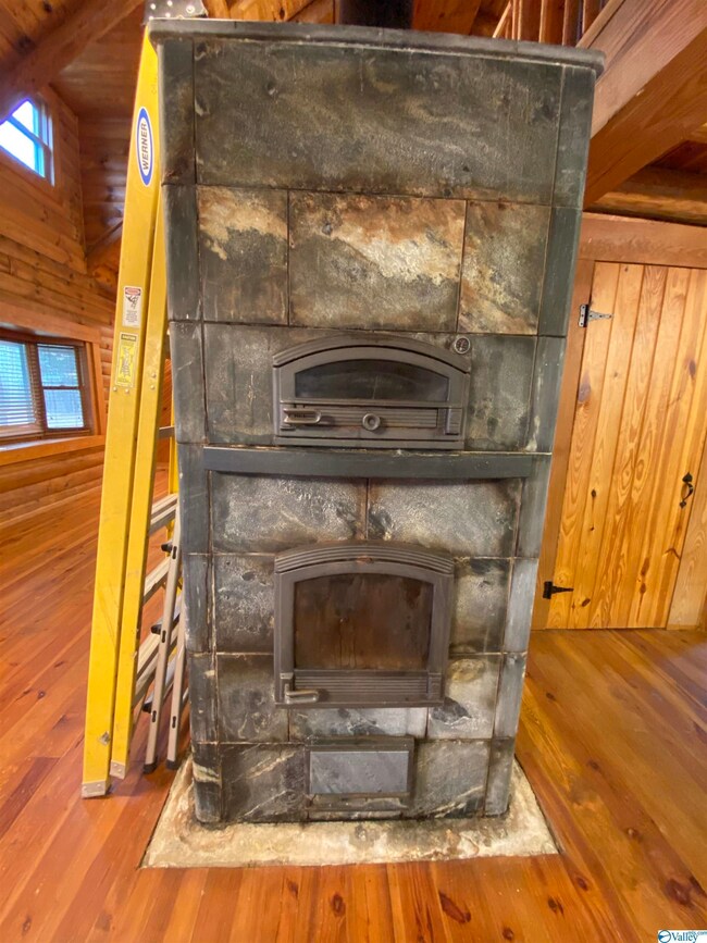 The Soap Stone Stove will heat the house and you h