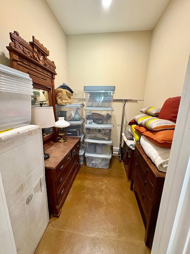 Large closet in first bedroom