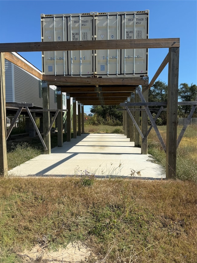 Two side by side containers ready for conversion into your weekend getaway.