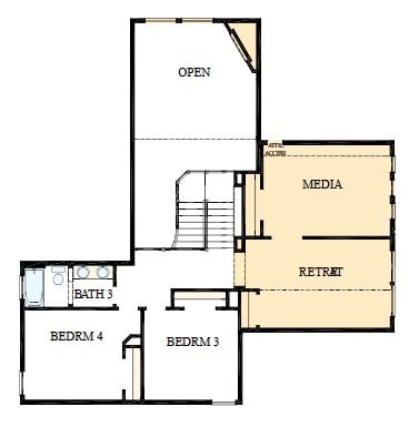 The success of a floor plan is the way you can mov