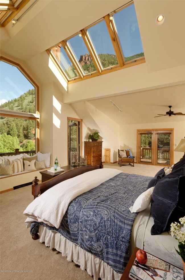 Master Bedroom with Skylights