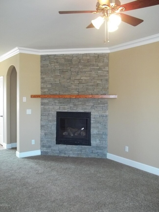 Fireplace in Great Room