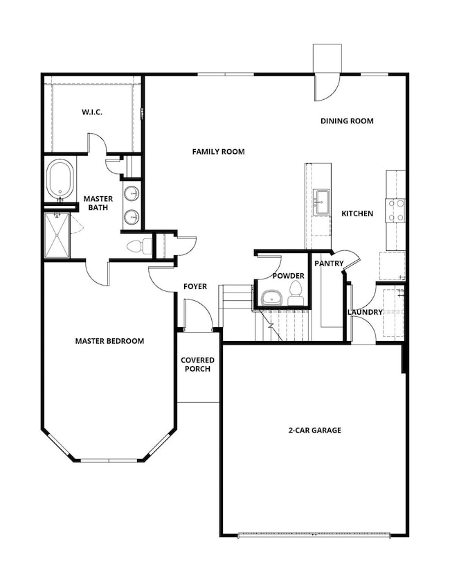 View of floor plan / room layout