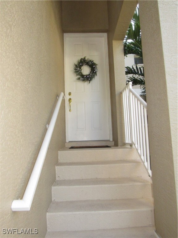 View of stairs