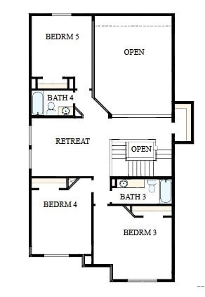 The success of a floor plan is the way you can mov