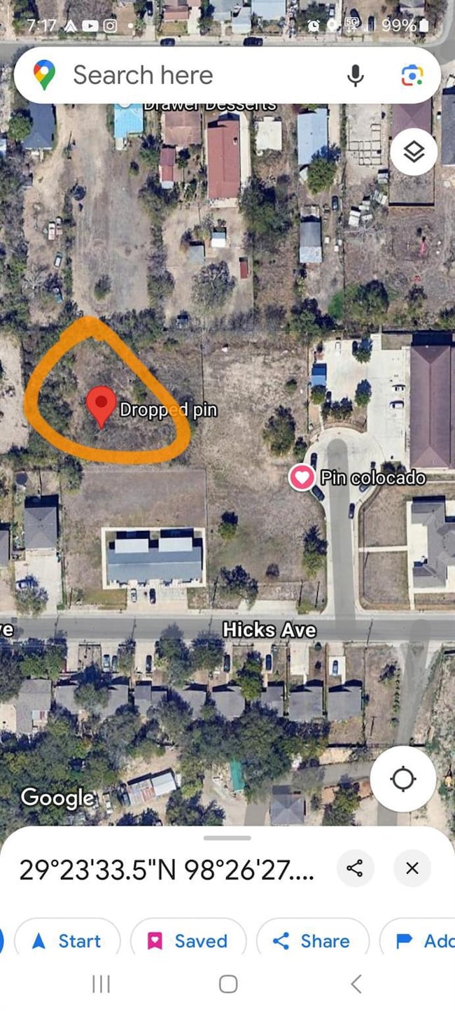 Map location