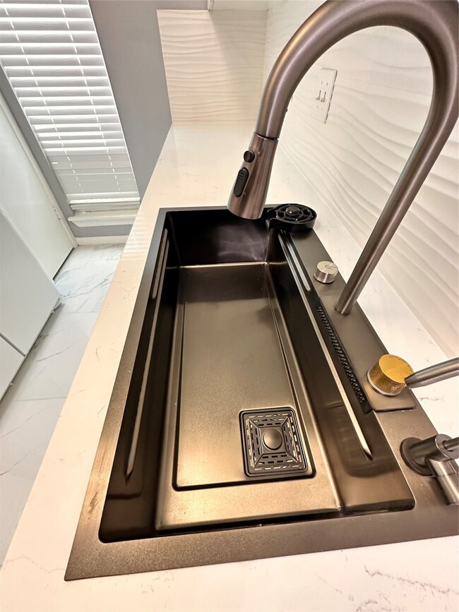 Newly installed state of the art sink