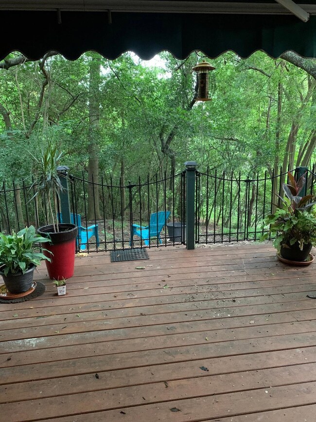 Back patio
