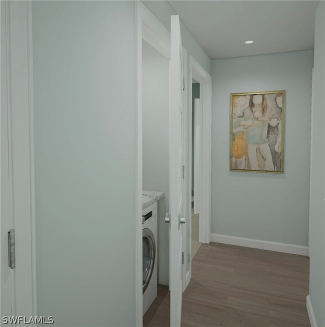 Washer & Dryer Closet