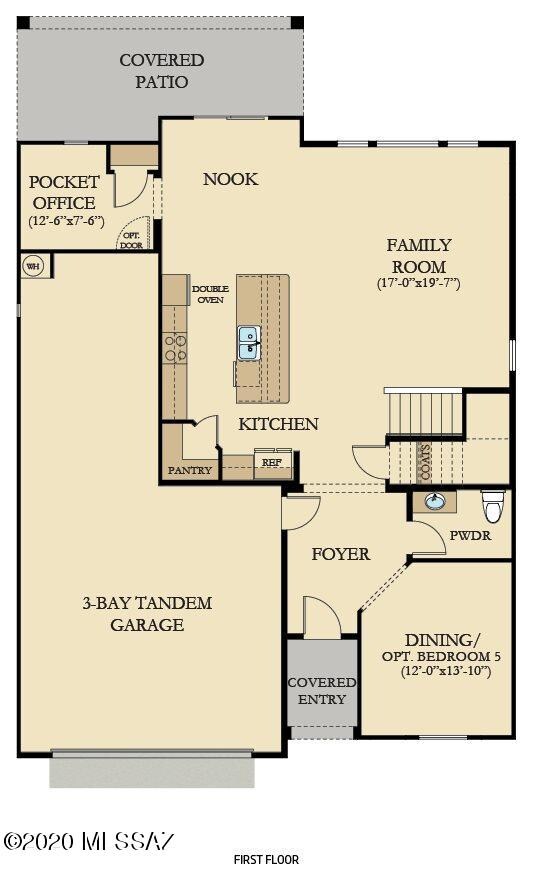 Madera B Floorplan Garage R