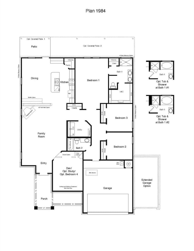 View of floor plan / room layout