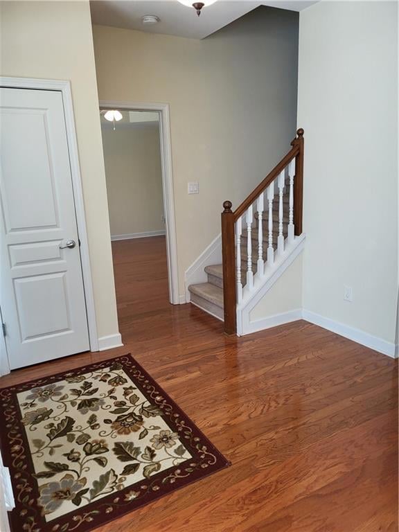 Foyer looking into the Primary Bedroom.