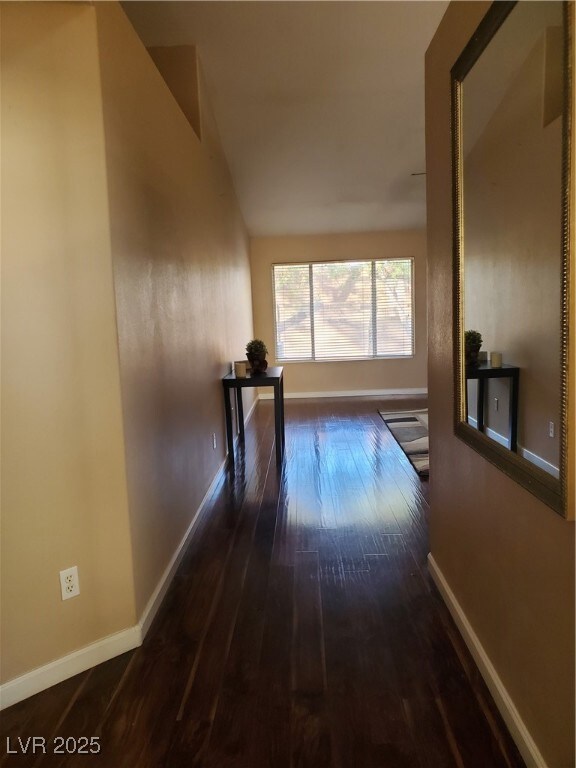 Entry into the home, kitchen is to your left