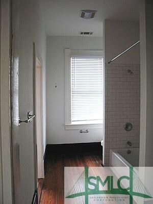 One of two full baths in the townhome.