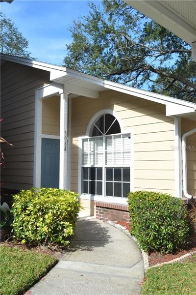 Great corner location with private back yard.