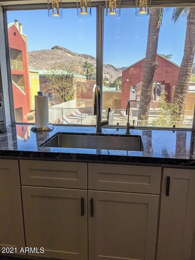 Hayden Square views from kitchen