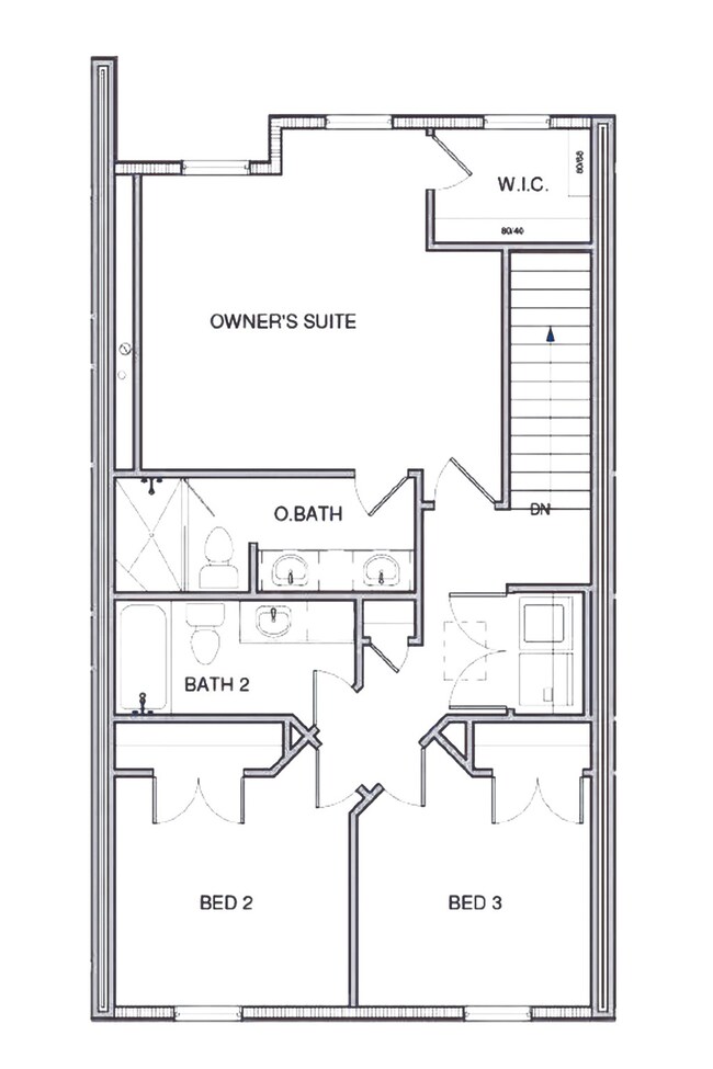 View of floor plan / room layout
