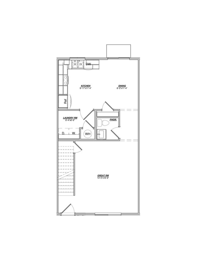 View of floor plan / room layout