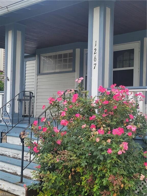 The front porch offers space to watch the world go by.