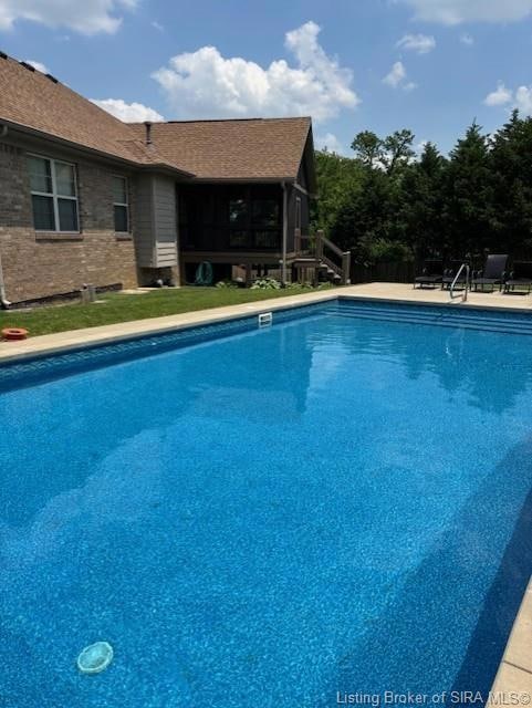 20' x 40' salt water ingrouond pool